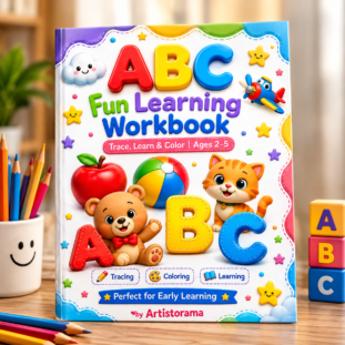ABCD Tracing Book for Kids | Alphabet Tracing & Learning Workbook